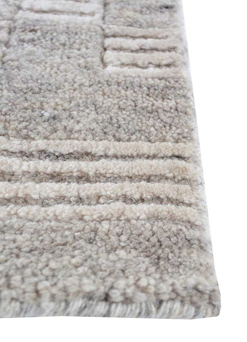 Tapis en laine - 300 x 240 cm - beige