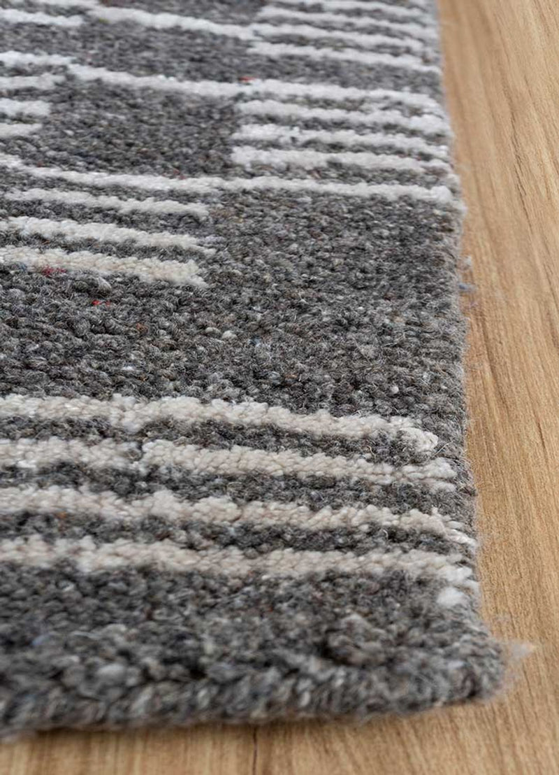 Tapis en laine - 300 x 240 cm - taupe