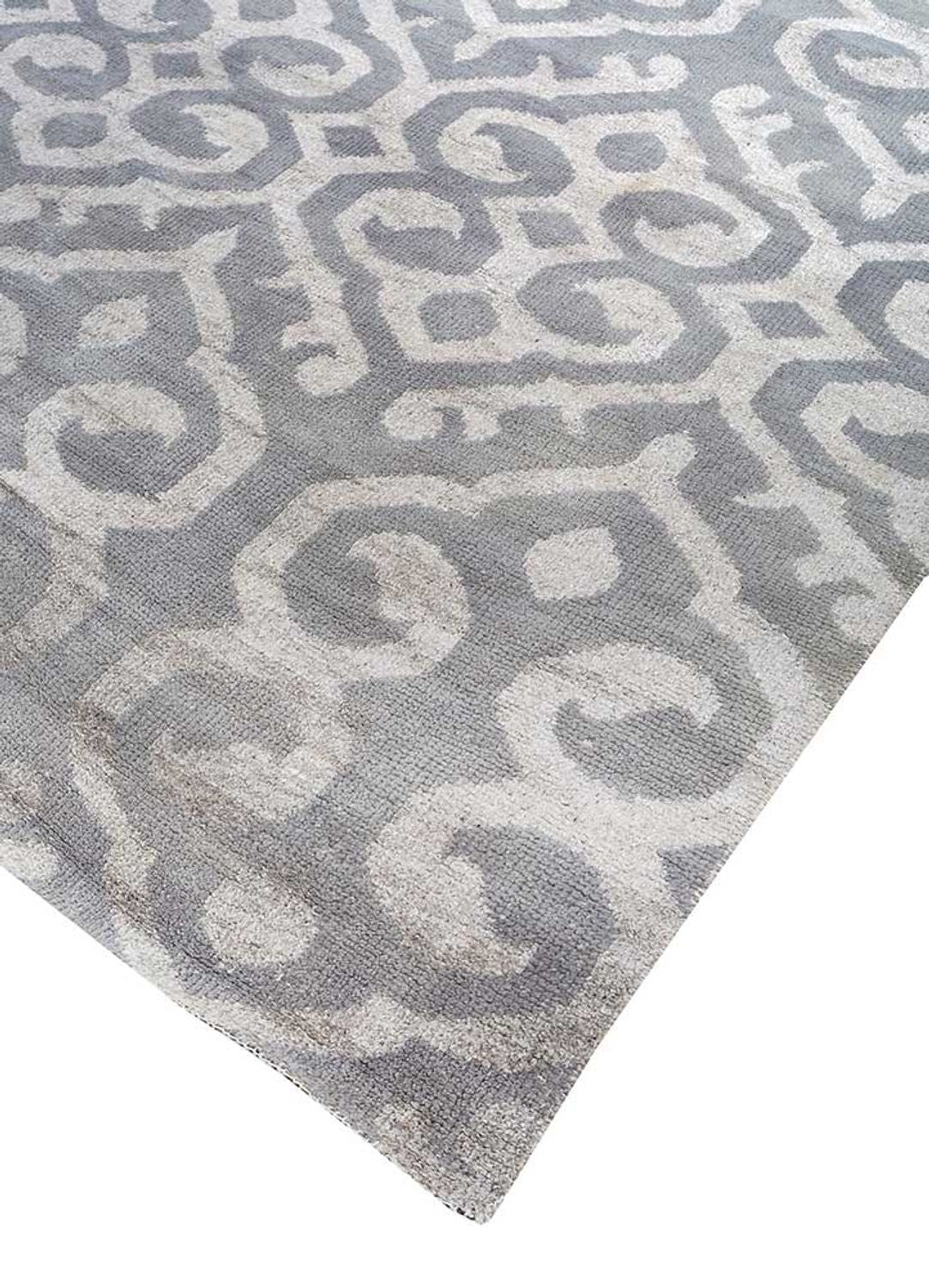 Tapis en laine - 390 x 270 cm - gris clair