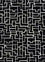 Tapis en laine - 270 x 180 cm - noir et blanc