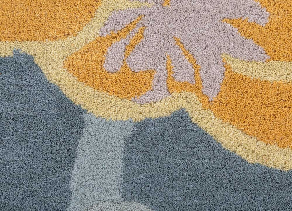 Tapis en laine originale  - 270 x 180 cm - multicolore