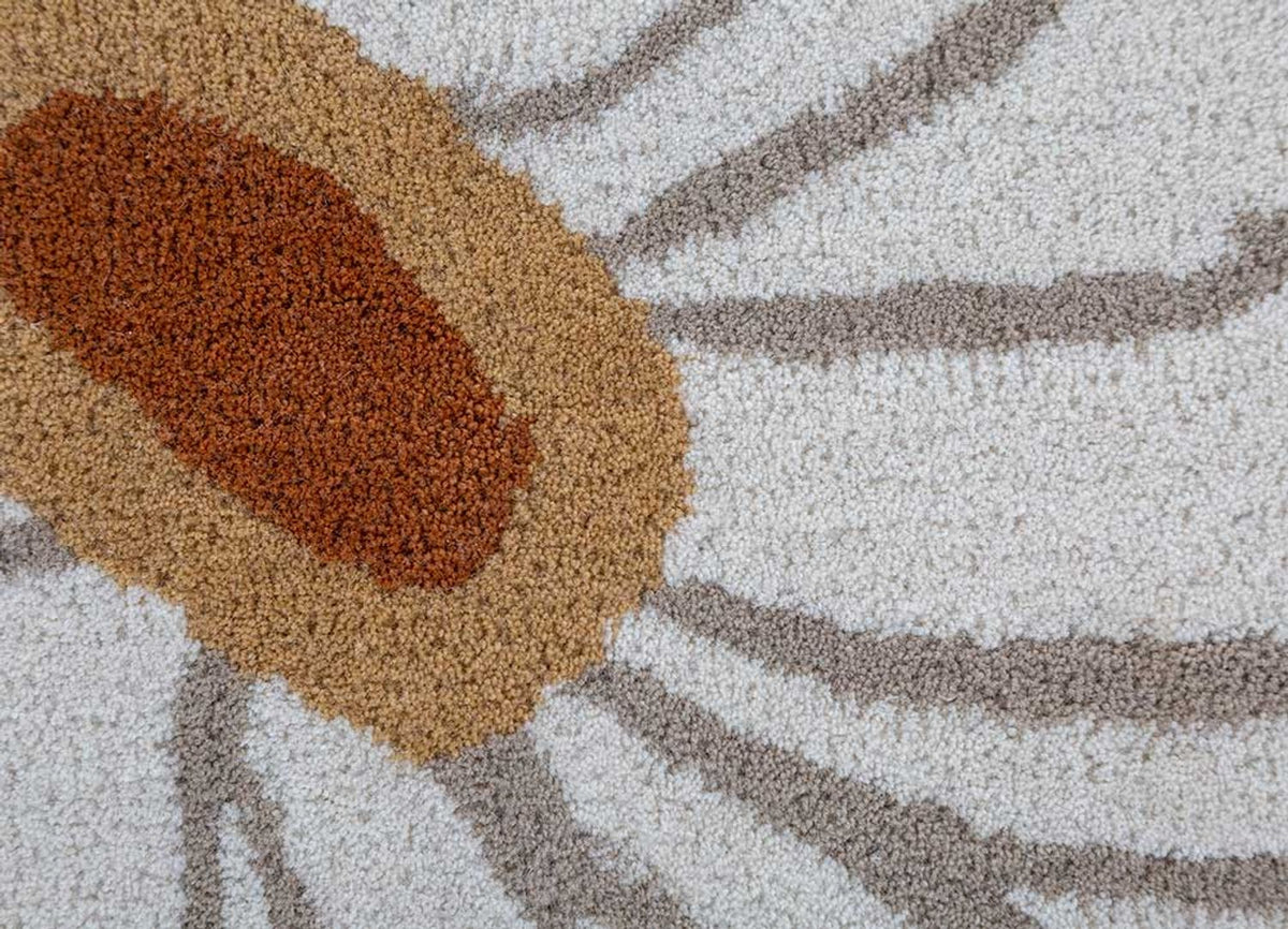 Tapis en laine originale  - 270 x 180 cm - multicolore