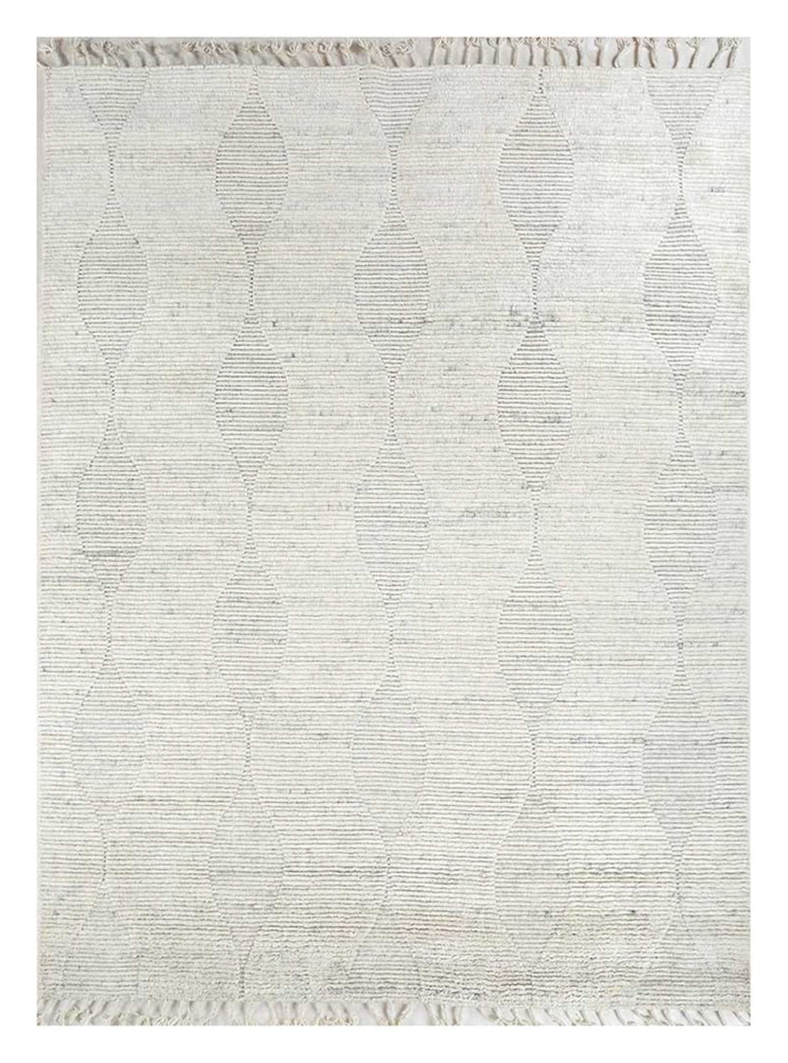 Tapis en laine - 300 x 240 cm - crème