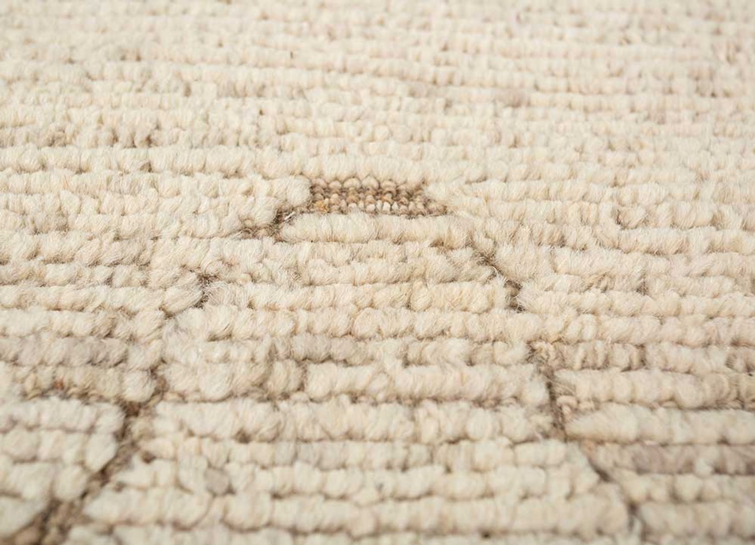 Tapis en laine - 270 x 180 cm - crème