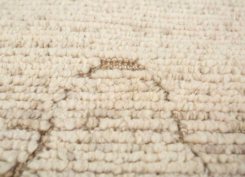 Tapis en laine - 270 x 180 cm - crème
