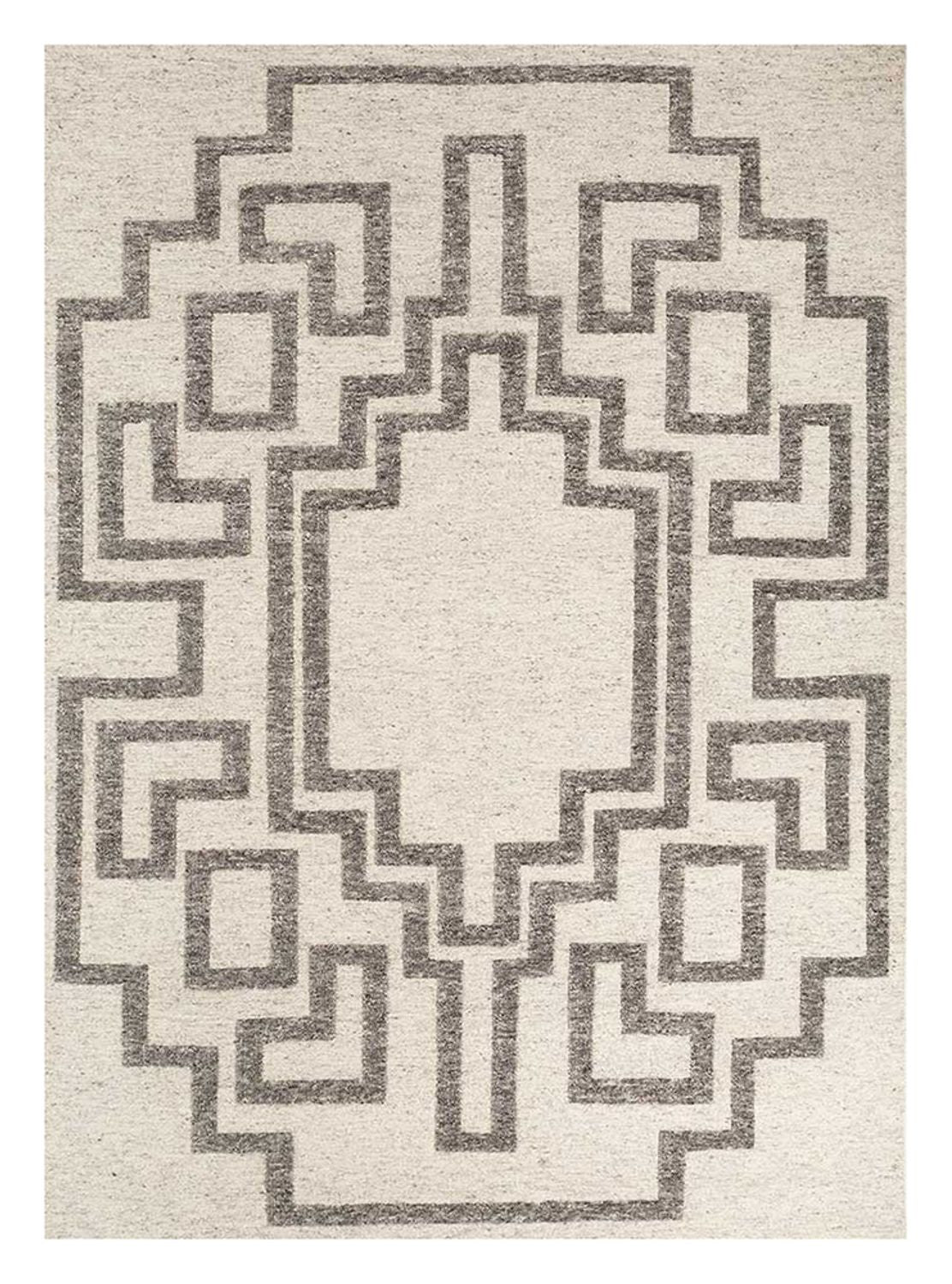 Tapis en laine - 300 x 240 cm - marron