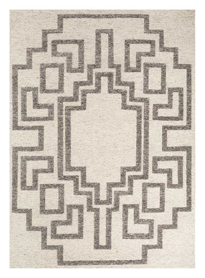 Tapis en laine - 300 x 240 cm - marron