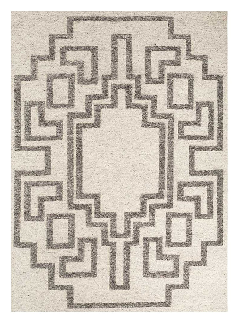 Tapis en laine - 300 x 240 cm - marron
