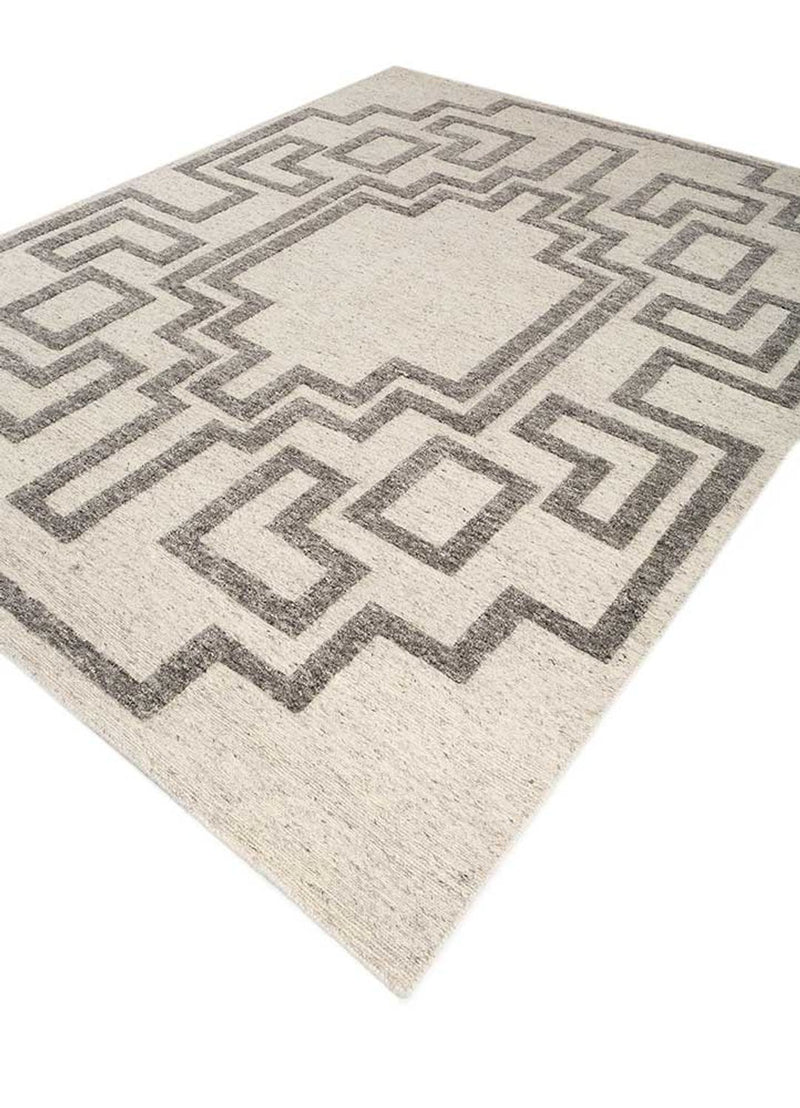 Tapis en laine - 300 x 240 cm - marron