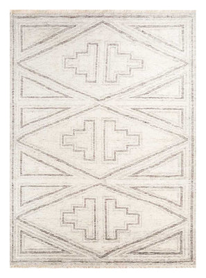 Tapis en laine - 300 x 240 cm - crème