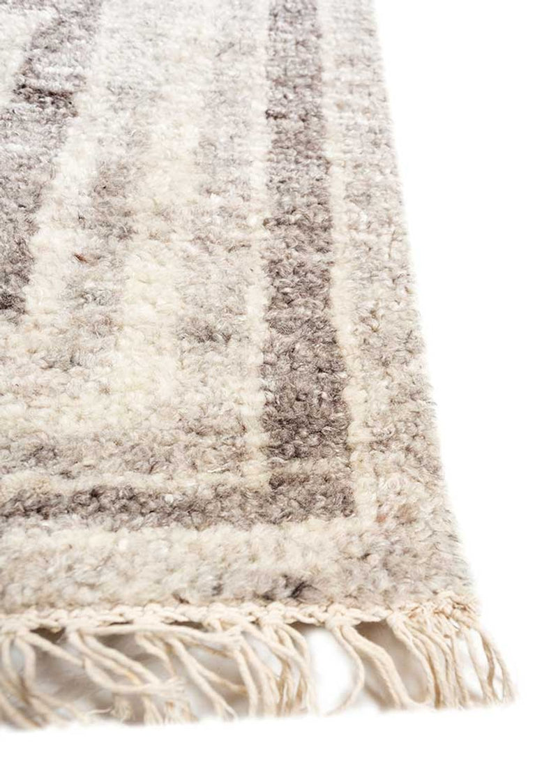 Tapis en laine - 300 x 240 cm - crème