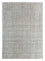 Tapis en laine carré  - 120 x 120 cm - gris clair