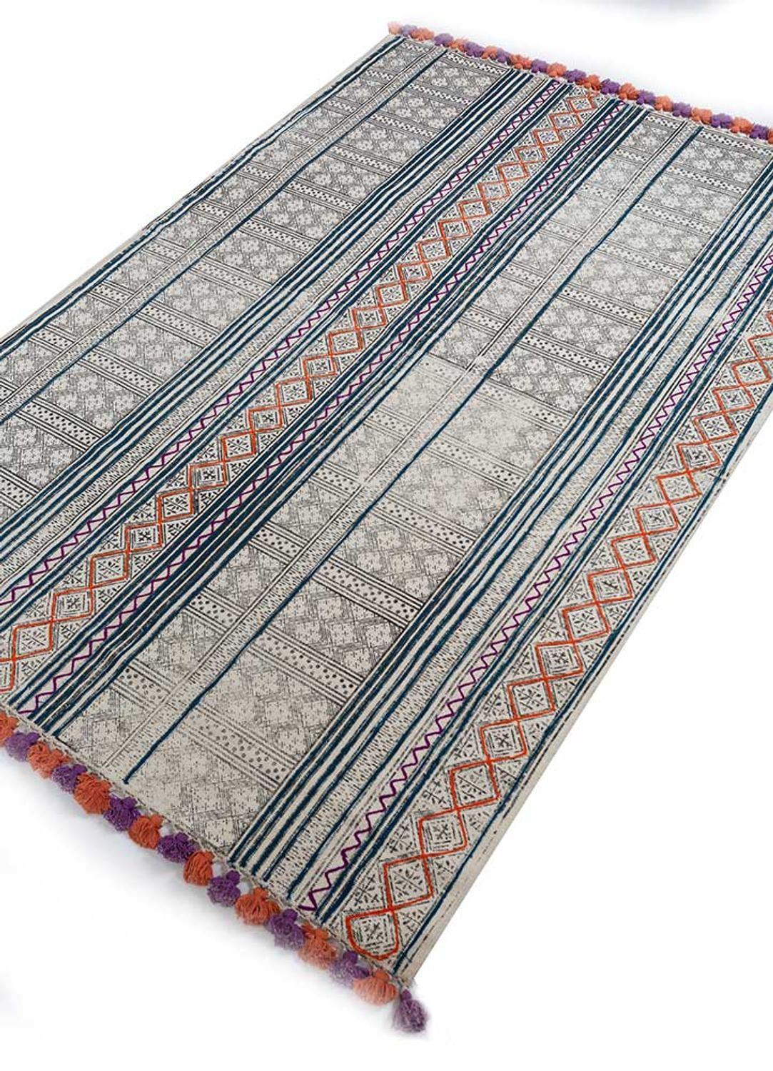 Tapis - 180 x 120 cm - multicolore