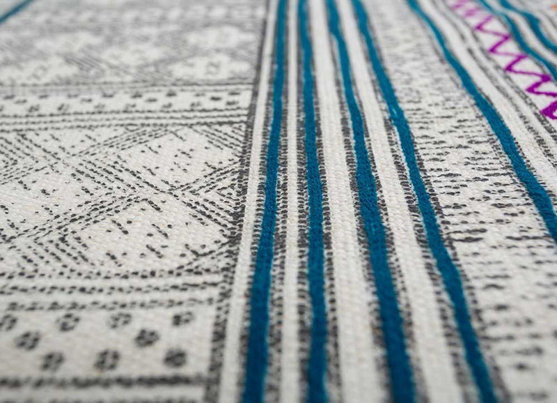 Tapis - 180 x 120 cm - multicolore