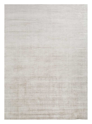 Tapis en viscose - 270 x 180 cm - gris clair