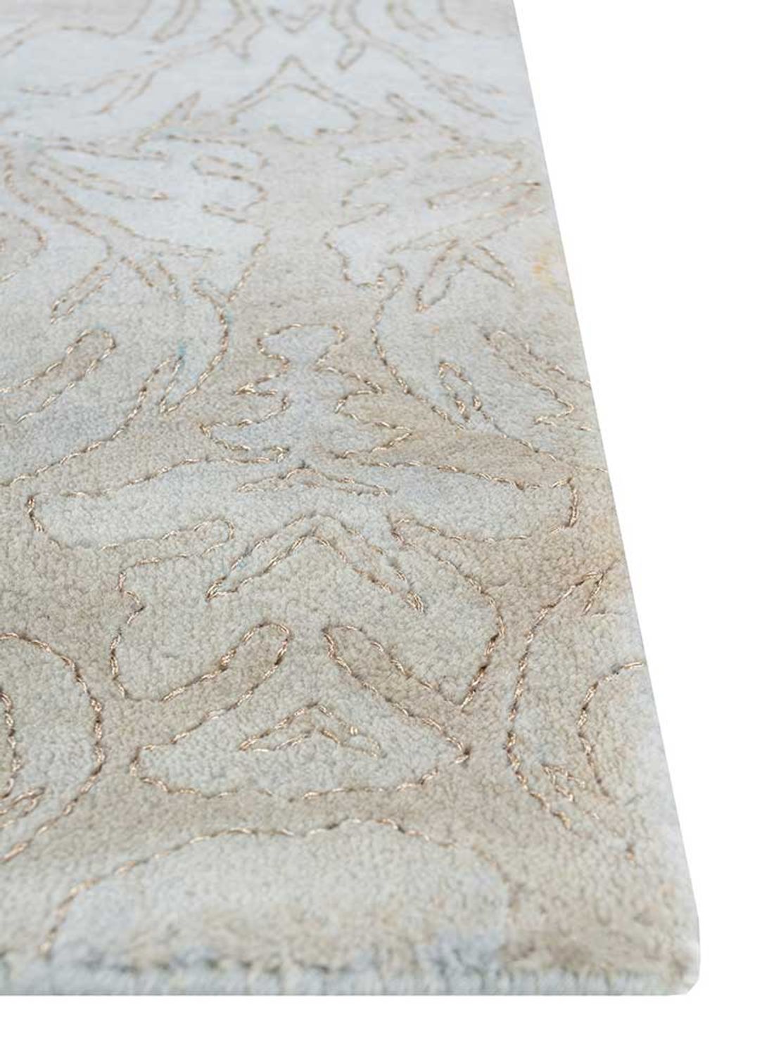 Tapis en laine - 300 x 240 cm - gris clair