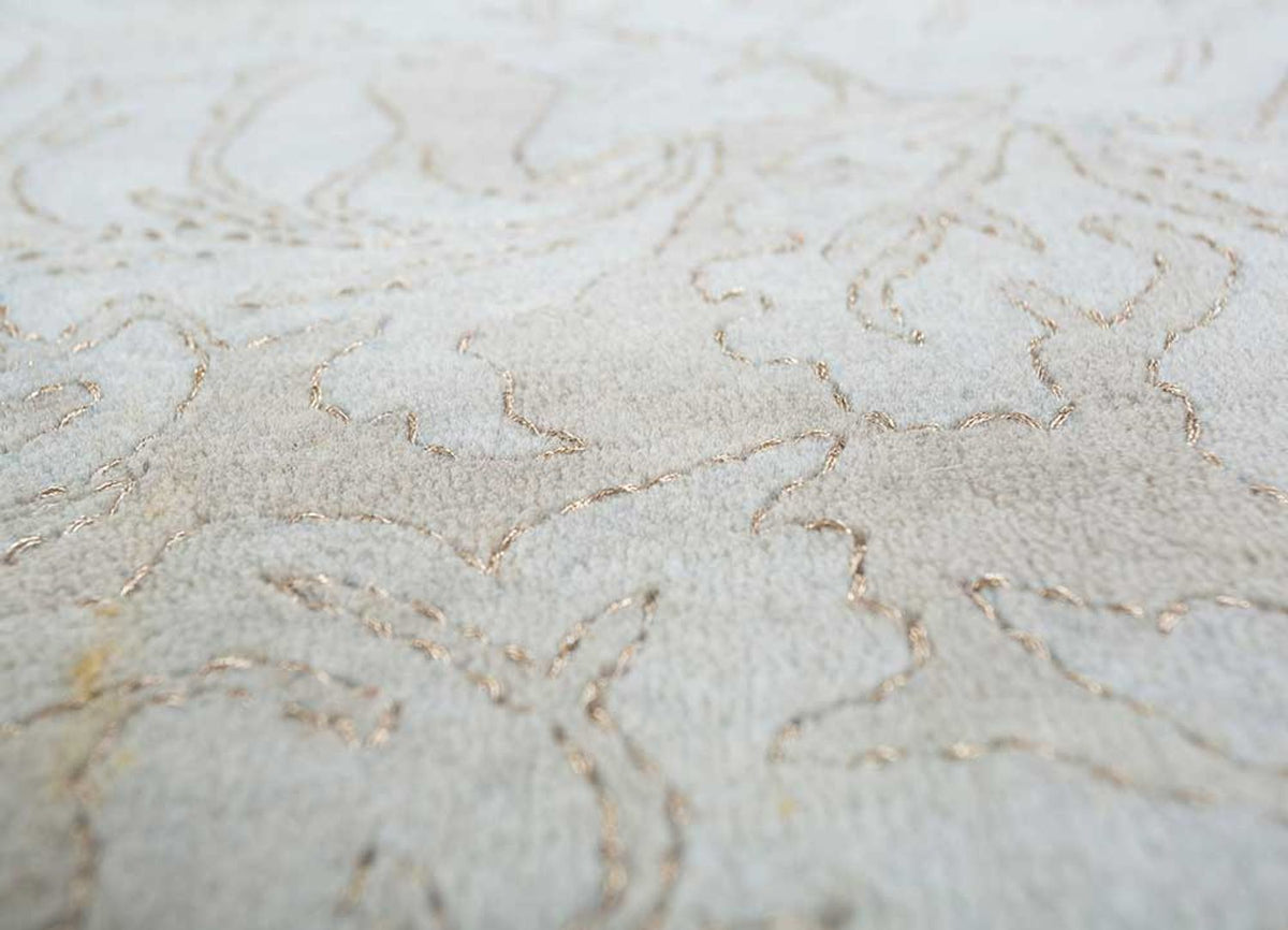 Tapis en laine - 300 x 240 cm - gris clair