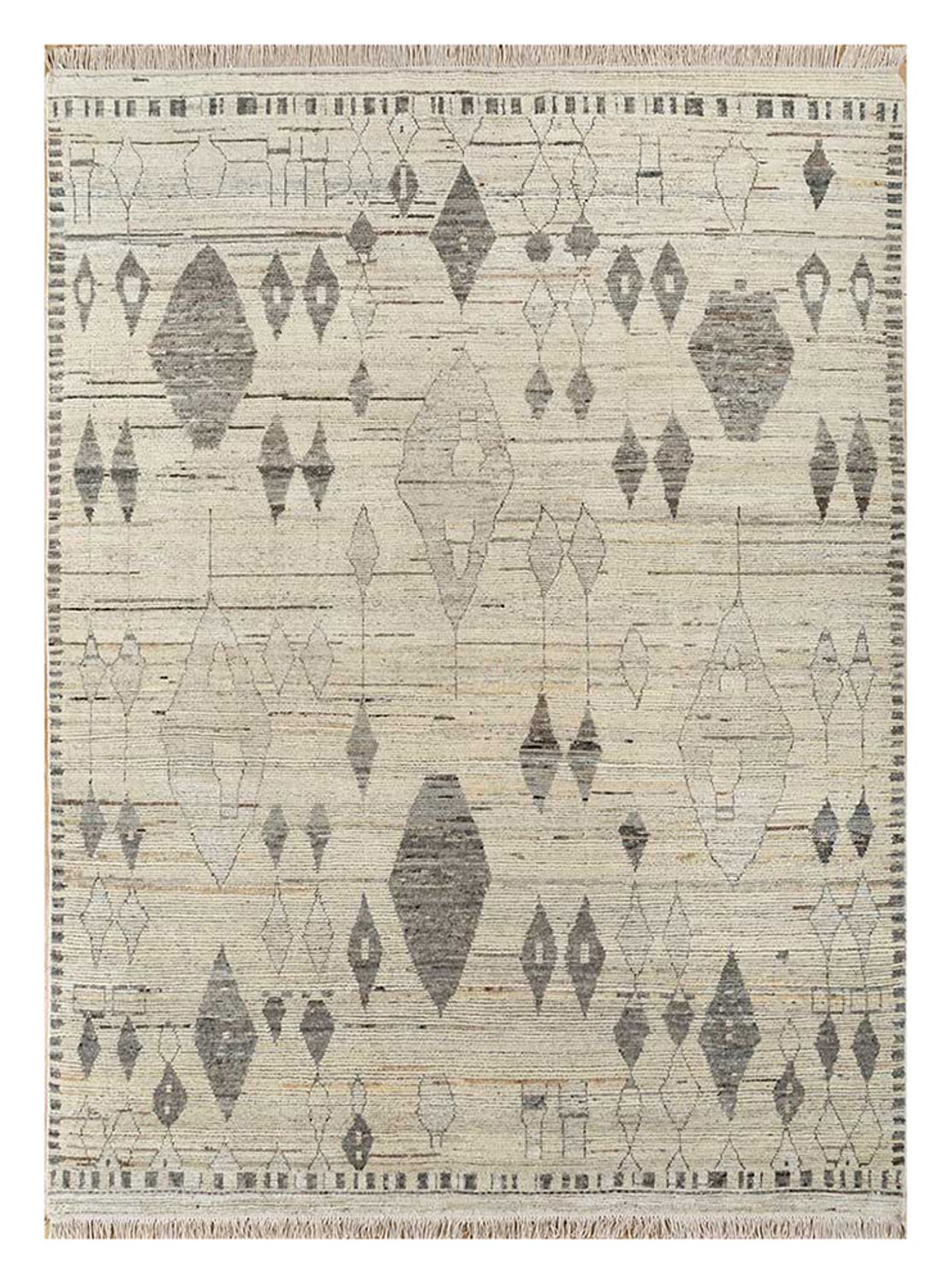 Tapis en laine - 300 x 240 cm - beige clair