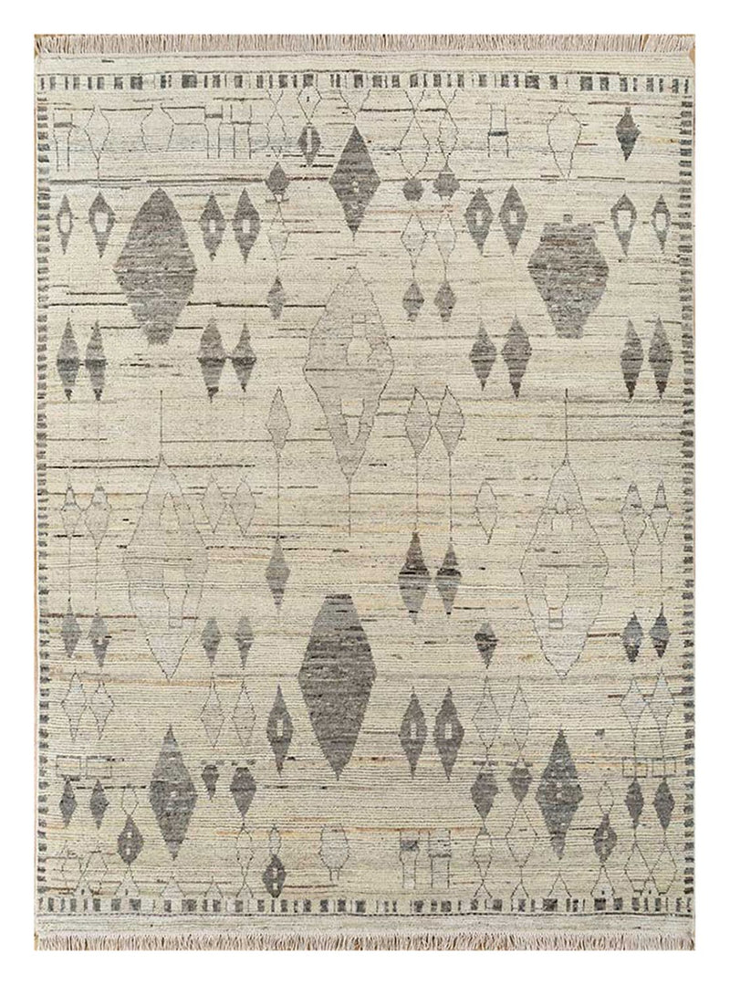 Tapis en laine - 300 x 240 cm - beige clair