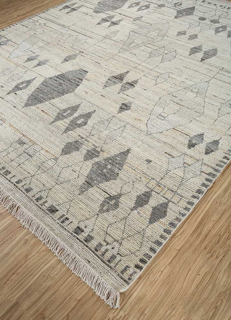 Tapis en laine - 300 x 240 cm - beige clair