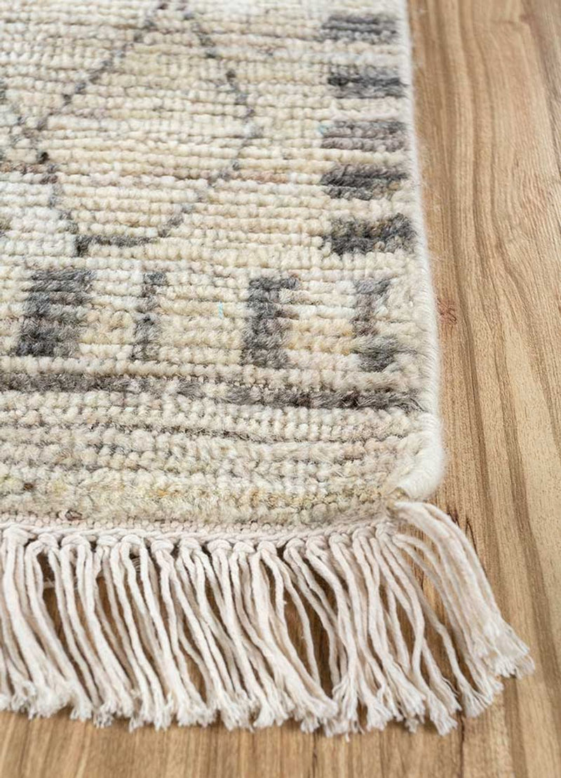 Tapis en laine - 300 x 240 cm - beige clair