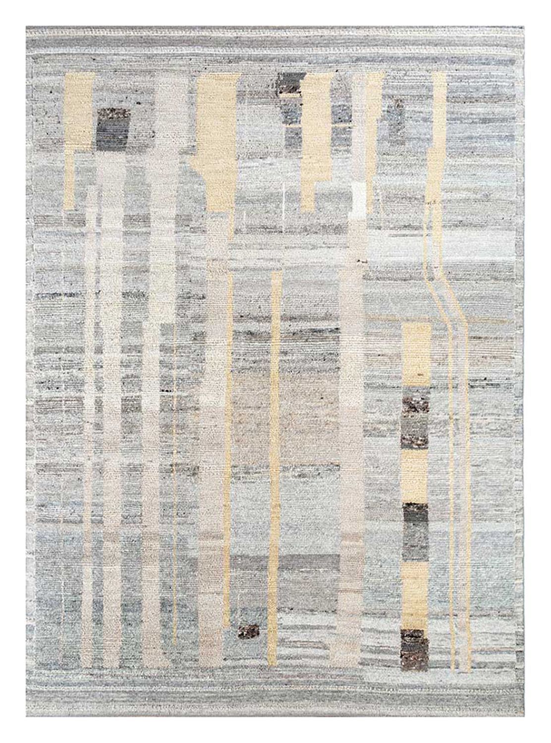 Tapis en laine - 300 x 240 cm - gris clair