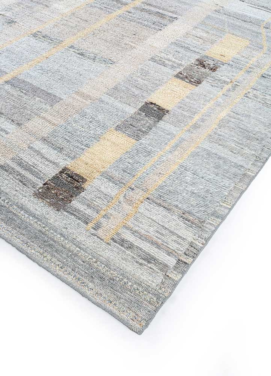 Tapis en laine - 300 x 240 cm - gris clair