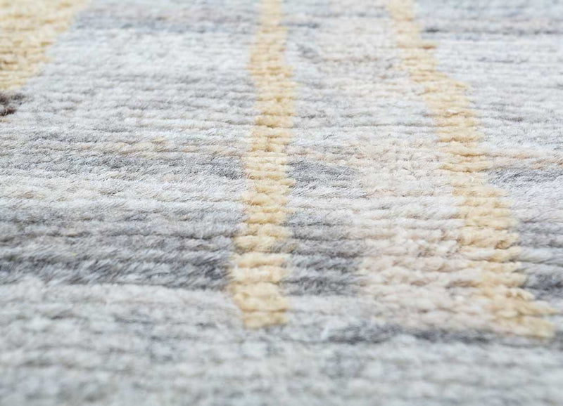 Tapis en laine - 300 x 240 cm - gris clair