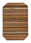 Tapis en laine originale  - 270 x 180 cm - bleu