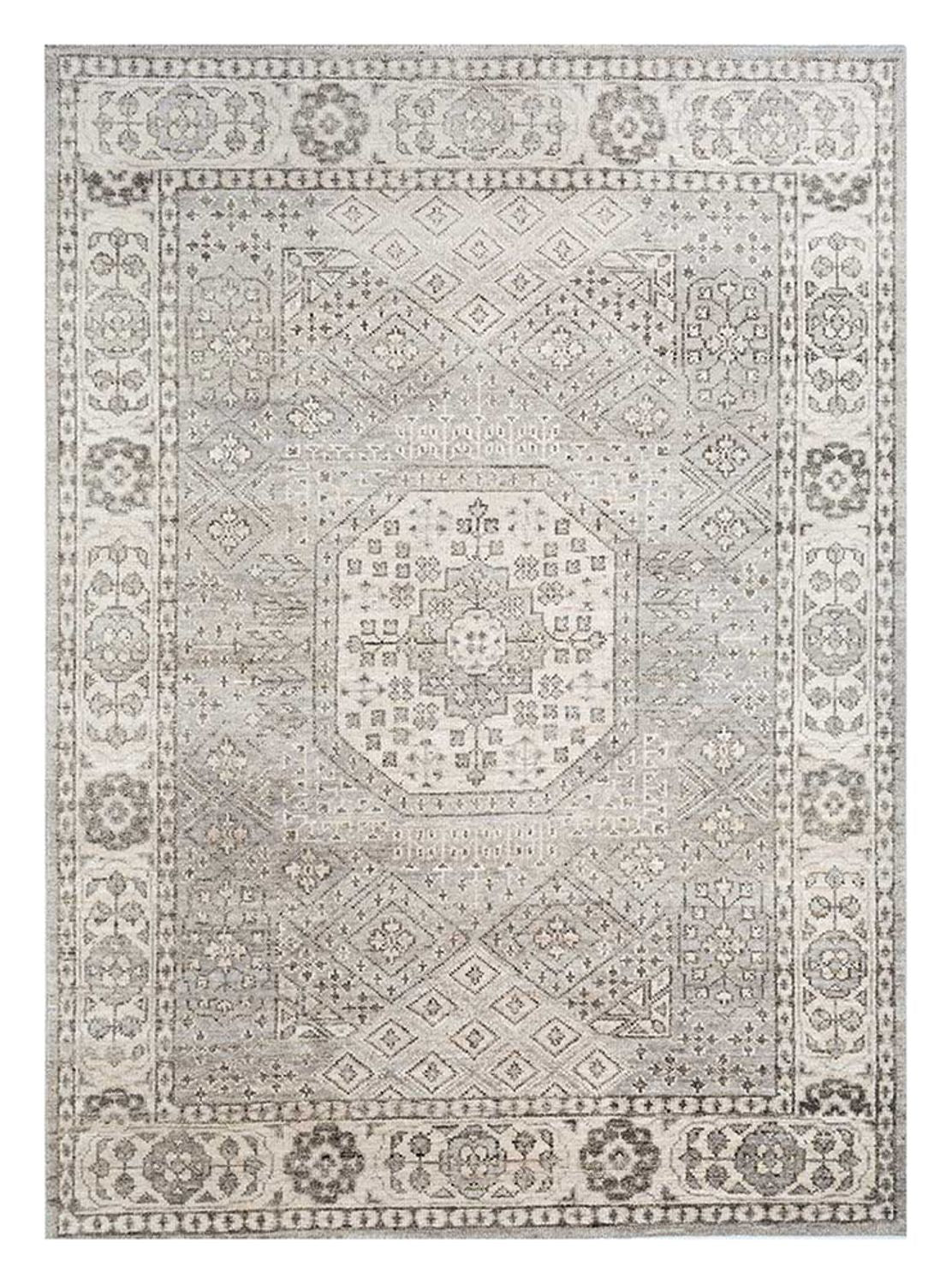 Tapis en laine - 300 x 240 cm - argent