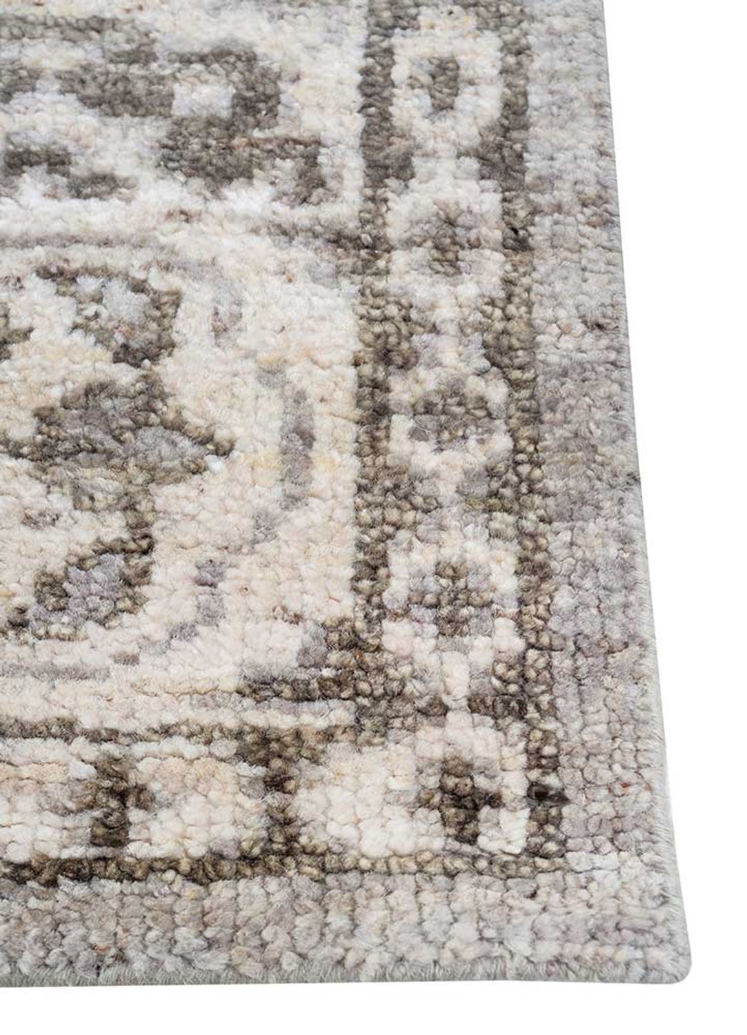 Tapis en laine - 300 x 240 cm - argent