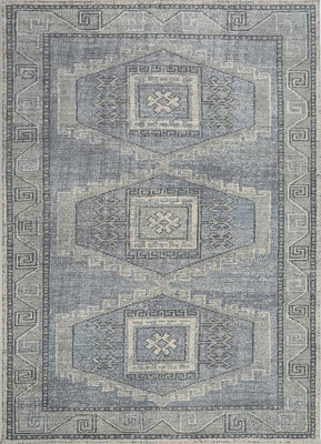 Tapis en laine - 240 x 150 cm - gris