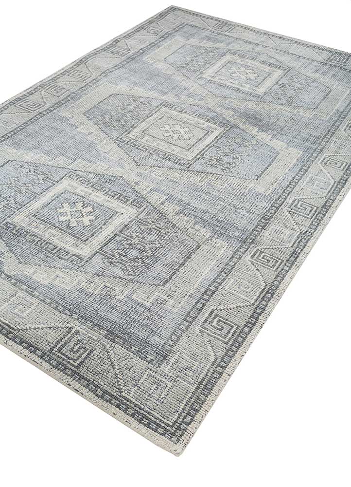 Tapis en laine - 240 x 150 cm - gris