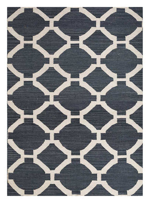 Tapis en laine - 240 x 150 cm - anthracite