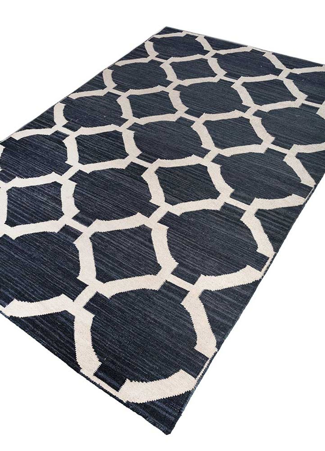 Tapis en laine - 240 x 150 cm - anthracite