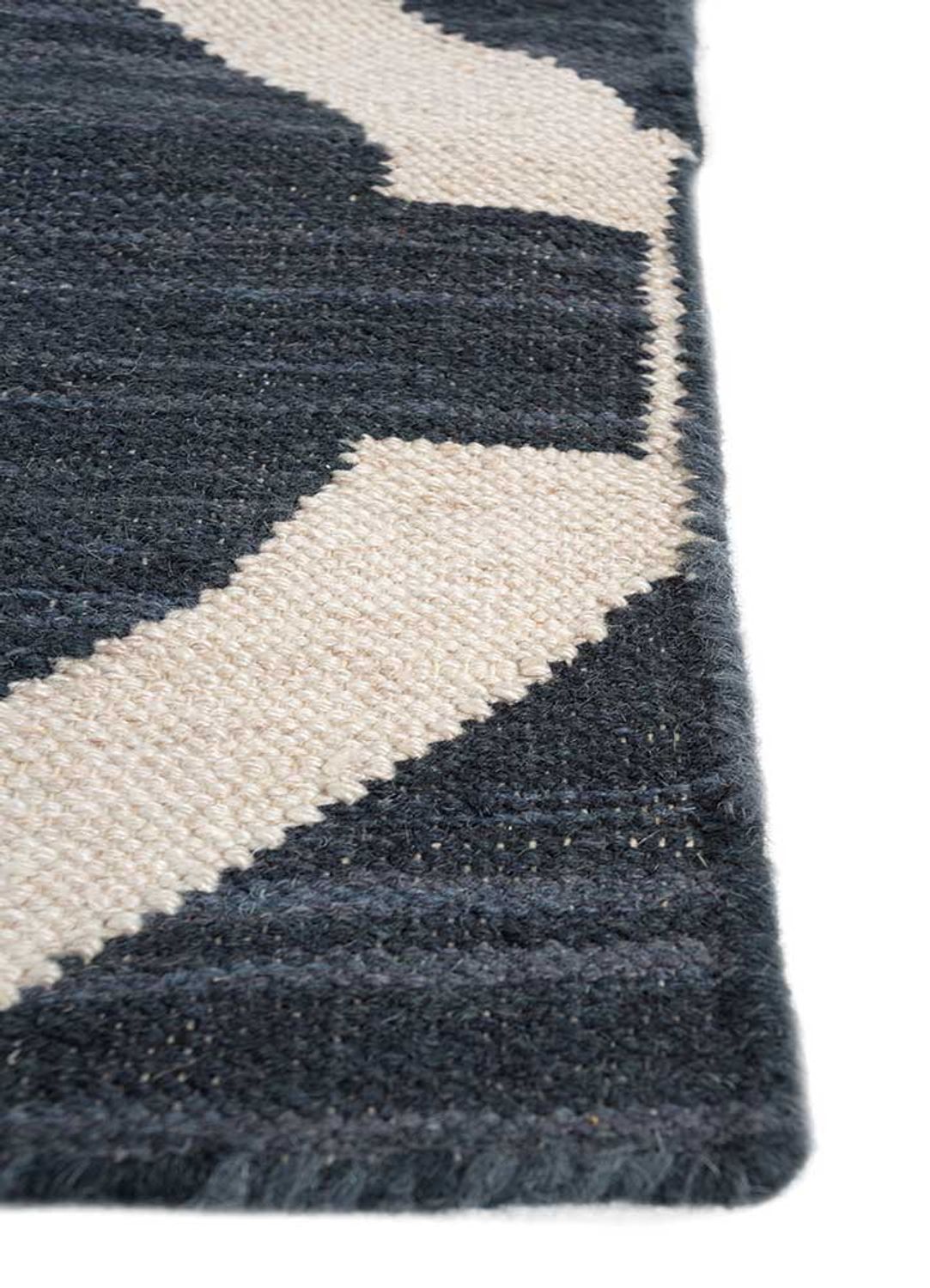 Tapis en laine - 240 x 150 cm - anthracite