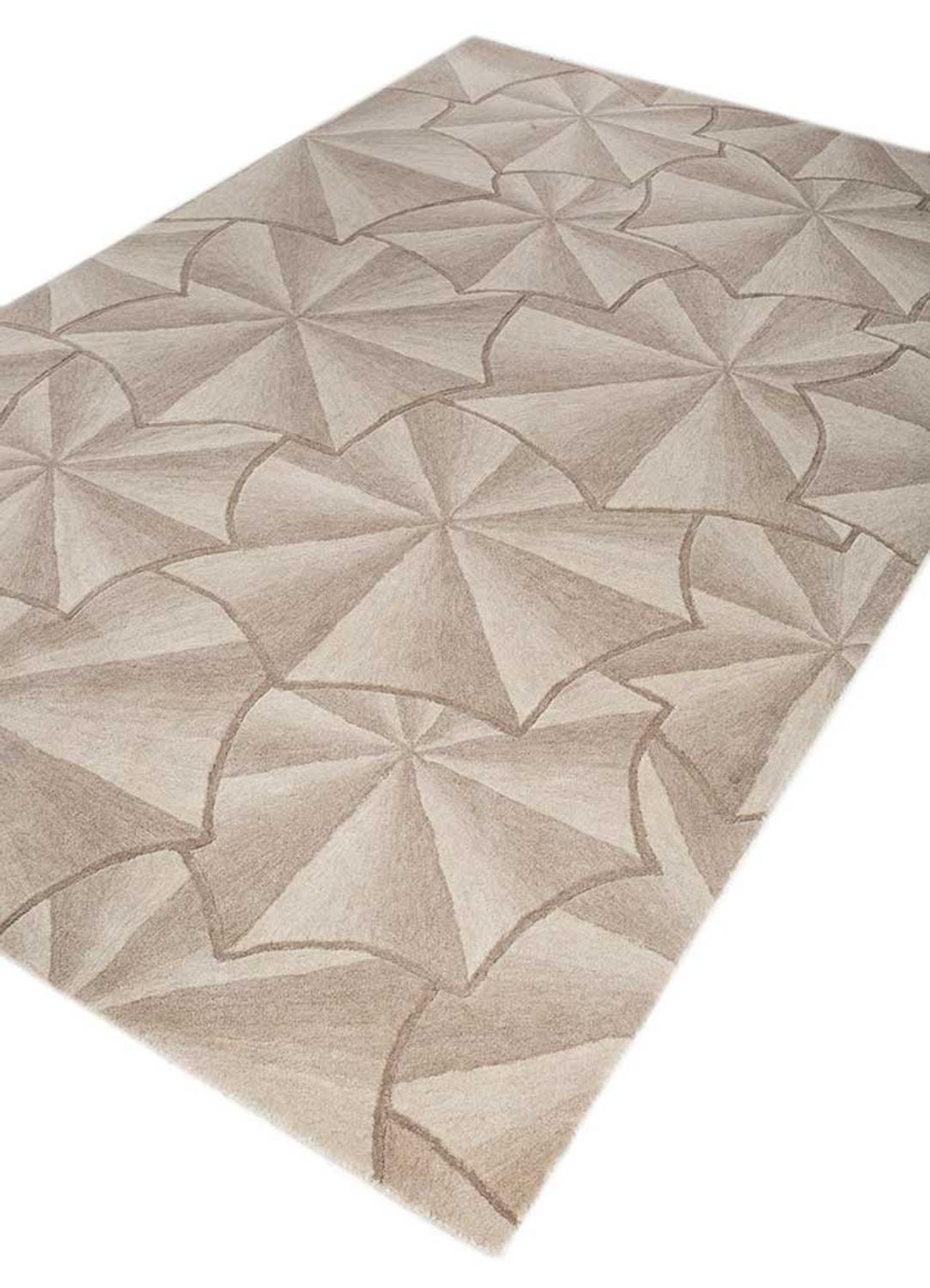 Tapis en laine - 240 x 150 cm - or