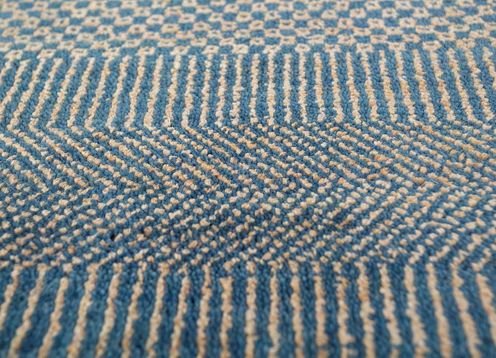 Tapis en laine - 270 x 180 cm - bleu de mer