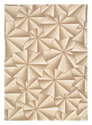 Tapis en laine - 240 x 150 cm - or