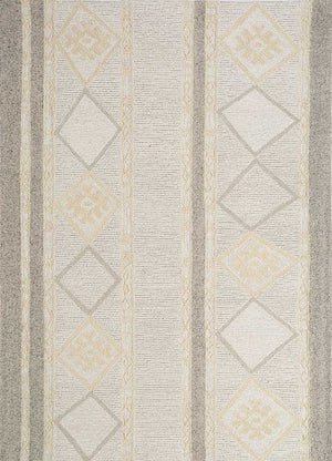 Tapis en laine - 240 x 150 cm - crème