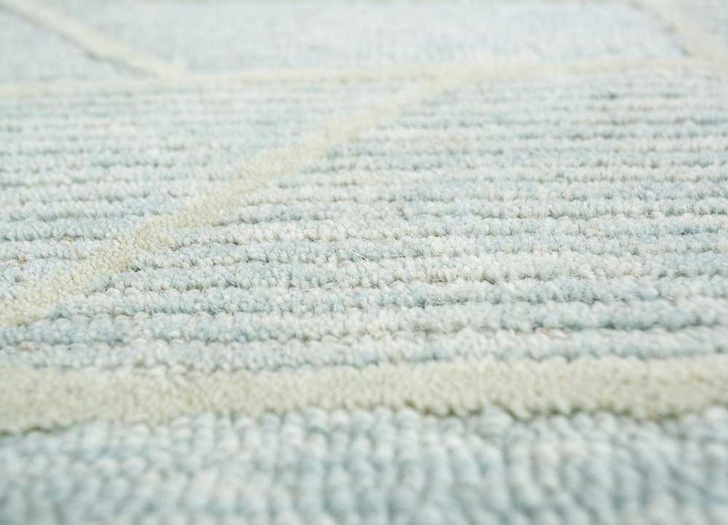Tapis en laine - 240 x 150 cm - beige foncé