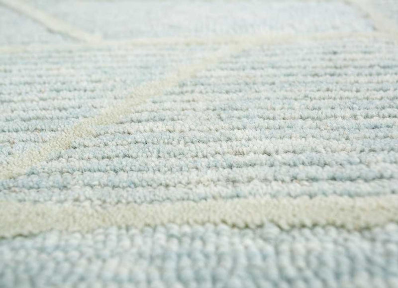 Tapis en laine - 240 x 150 cm - beige foncé