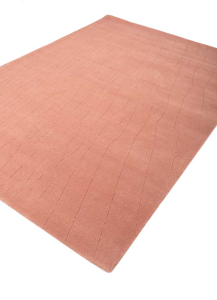 Tapis en laine - 233 x 165 cm - orange