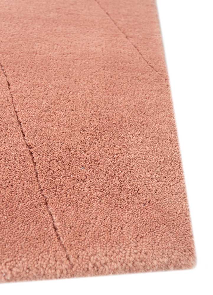 Tapis en laine - 233 x 165 cm - orange