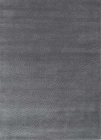 Tapis en laine - 233 x 165 cm - gris foncé