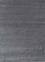 Tapis en laine - 233 x 165 cm - gris foncé