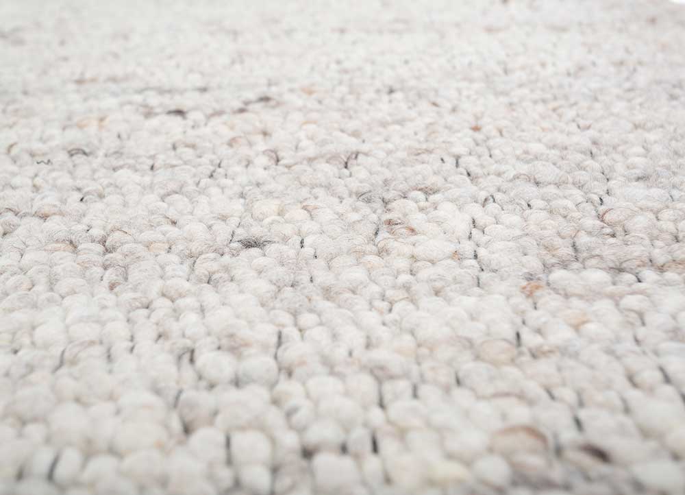 Tapis en laine - 240 x 180 cm - crème