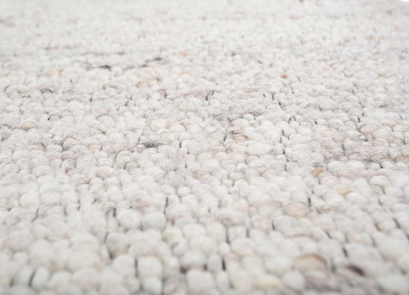 Tapis en laine - 240 x 180 cm - crème