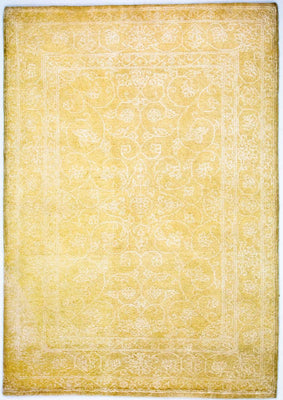 Tapis design - 202 x 140 cm - or
