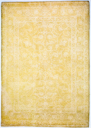 Tapis design - 202 x 140 cm - or